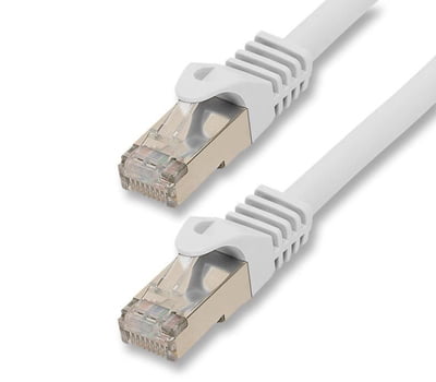 Câble Réseau CAT7 6 PI (1.8 M Blanc)