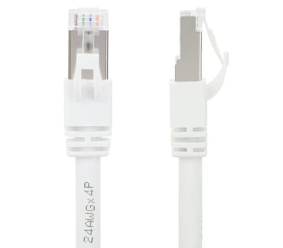 Câble Réseau CAT7 6 PI (1.8 M Blanc) Câble Réseau CAT7 6 PI (1.8 M Blanc)