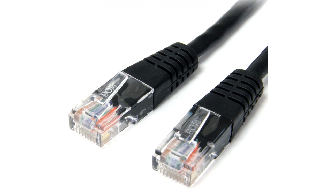 Câble Réseau Cat5 1M Noir