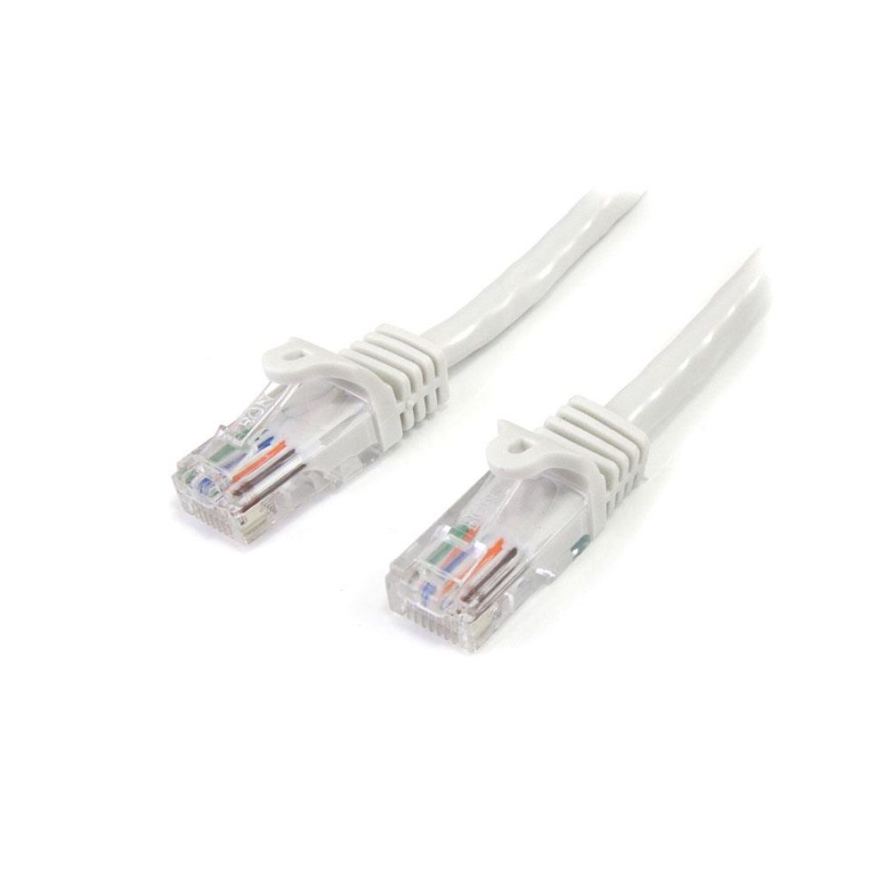 Câble Réseau Cat5 1.8M Blanc