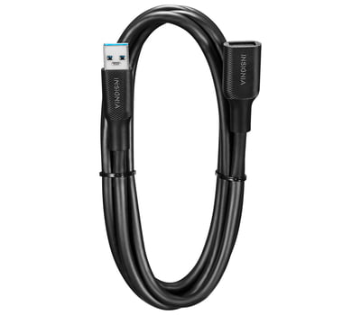 Câble Rallonge Insignia USB-A Mâle vers Femelle 6 Pi (1.8 M) - Noir