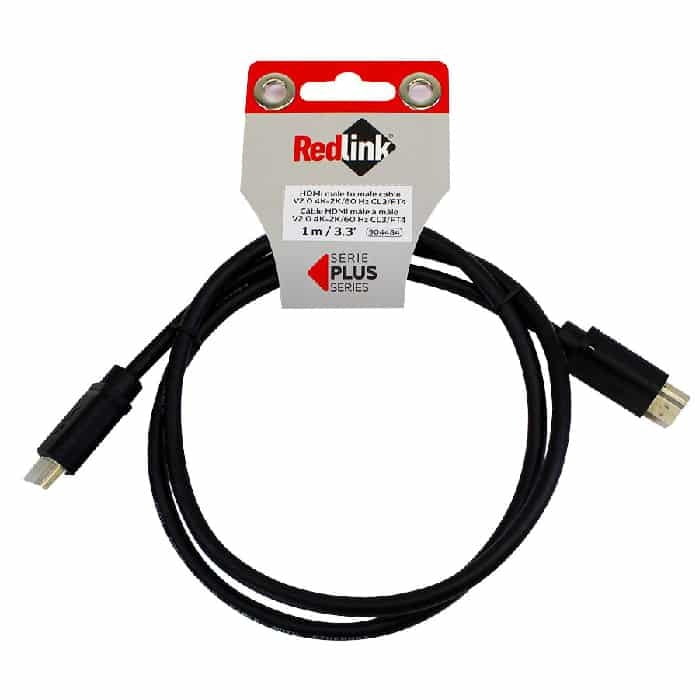 Câble Redlink HDMI Mâle Vers Mâle 1M