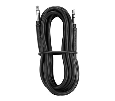Câble audio Insignia Prise jack 3.5 mm Mâle vers Mâle 6 Pi (1.8 M) - Noir Câble audio Insignia Prise jack 3.5 mm Mâle vers Mâle 6 Pi (1.8 M) - Noir