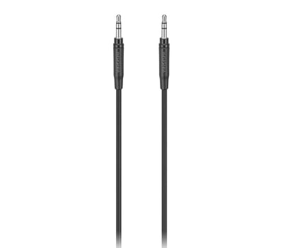 Câble audio Insignia Prise jack 3.5 mm Mâle vers Mâle 6 Pi (1.8 M) - Noir