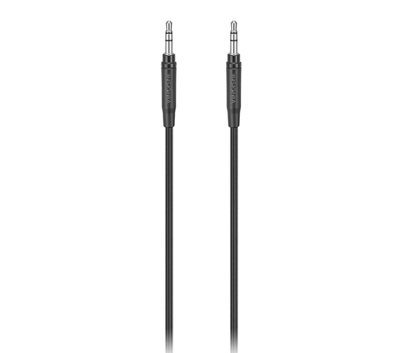 Câble audio Insignia Prise jack 3.5 mm Mâle vers Mâle 6 Pi (1.8 M) - Noir Câble audio Insignia Prise jack 3.5 mm Mâle vers Mâle 6 Pi (1.8 M) - Noir