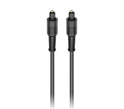 Câble audio optique numérique Insignia 6 Pi (1.8 M) Noir - Boîte ouverte