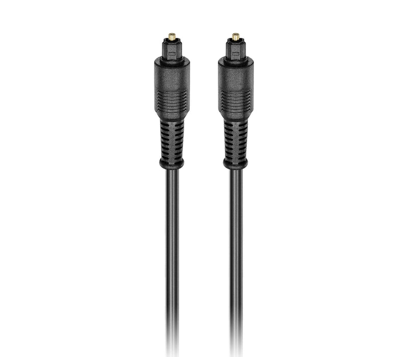 Câble audio optique numérique Insignia 6 Pi (1.8 M) Noir - Boîte ouverte Câble audio optique numérique Insignia 6 Pi (1.8 M) Noir - Boîte ouverte