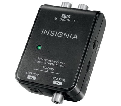 Câble de Conversion Numérique Vers Analogique 3 PI (1 M) Insignia