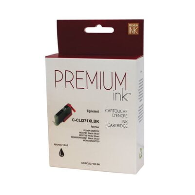 Cartouche Jet d’encre Canon CLI-271 XL Compatible Black