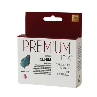 Cartouche Jet d’encre Canon CLI-8 Magenta Compatible Cartouche Jet d’encre Canon CLI-8 Magenta Compatible