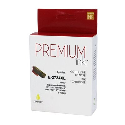 Cartouche Jet d'encre Epson T273XL420 Compatible Yellow Cartouche Jet d'encre Epson T273XL420 Compatible Yellow