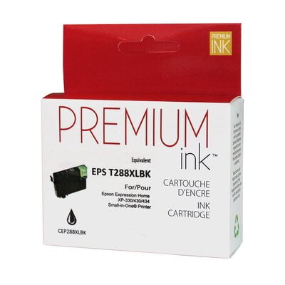 Cartouche Jet d'encre Epson T288XL120 Compatible Black
