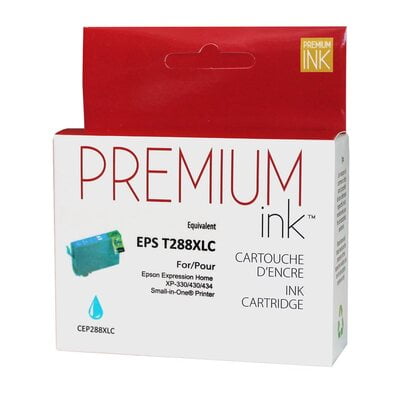 CARTOUCHE JET D'ENCRE EPSON T288XL220 288XLC CYAN COMPATIBLE CARTOUCHE JET D'ENCRE EPSON T288XL220 288XLC CYAN COMPATIBLE