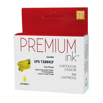 CARTOUCHE JET D'ENCRE EPSON T288XL420 288XLY YELLOW COMPATIBLE