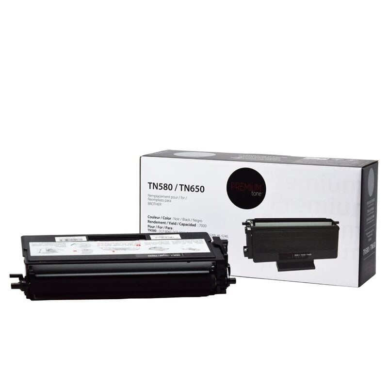 CARTOUCHE LASER BROTHER TN580 TN650 COMPATIBLE BLACK CARTOUCHE LASER BROTHER TN580 TN650 COMPATIBLE BLACK