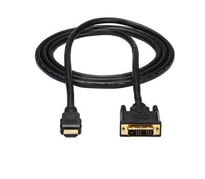 Cable HDMI Mâle Vers DVI Mâle 6 PI (182 CM) Cable HDMI Mâle Vers DVI Mâle 6 PI (182 CM)