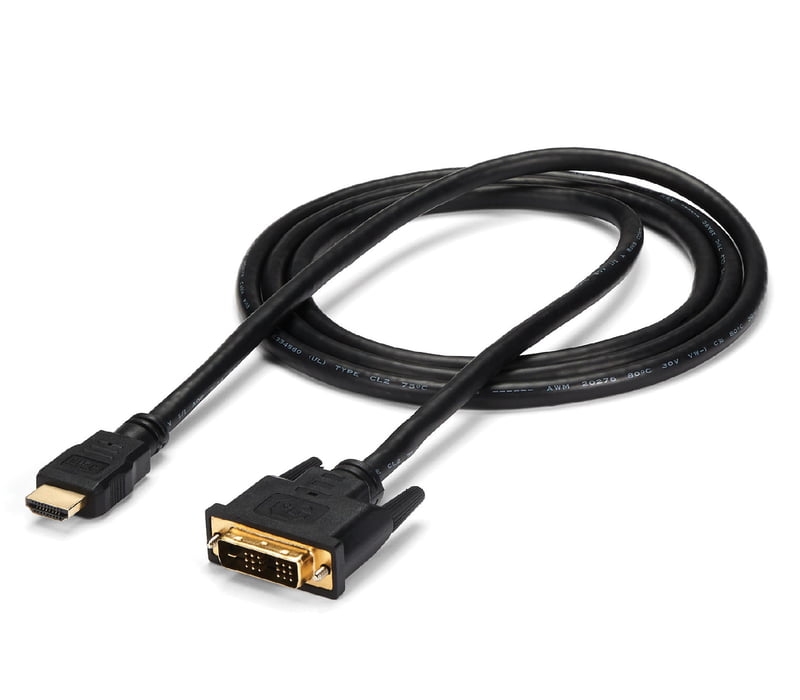 Cable HDMI Mâle Vers DVI Mâle 6 PI (182 CM) Cable HDMI Mâle Vers DVI Mâle 6 PI (182 CM)