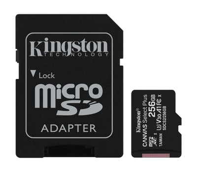 Carte Micro SD Kingston 256 Go