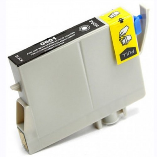 Cartouche Jet d'encre Epson T0601 Compatible Black
