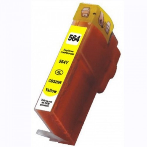 Cartouche Jet d'encre HP 564 XL Compatible Yellow