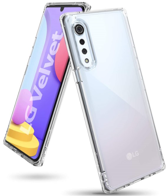 Case LG Velvet Transparent