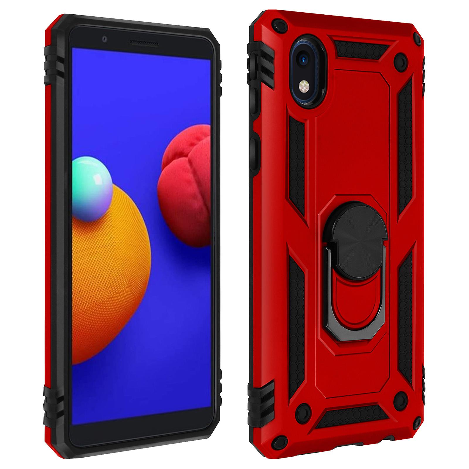 Case Samsung A01 Rouge - Aimant