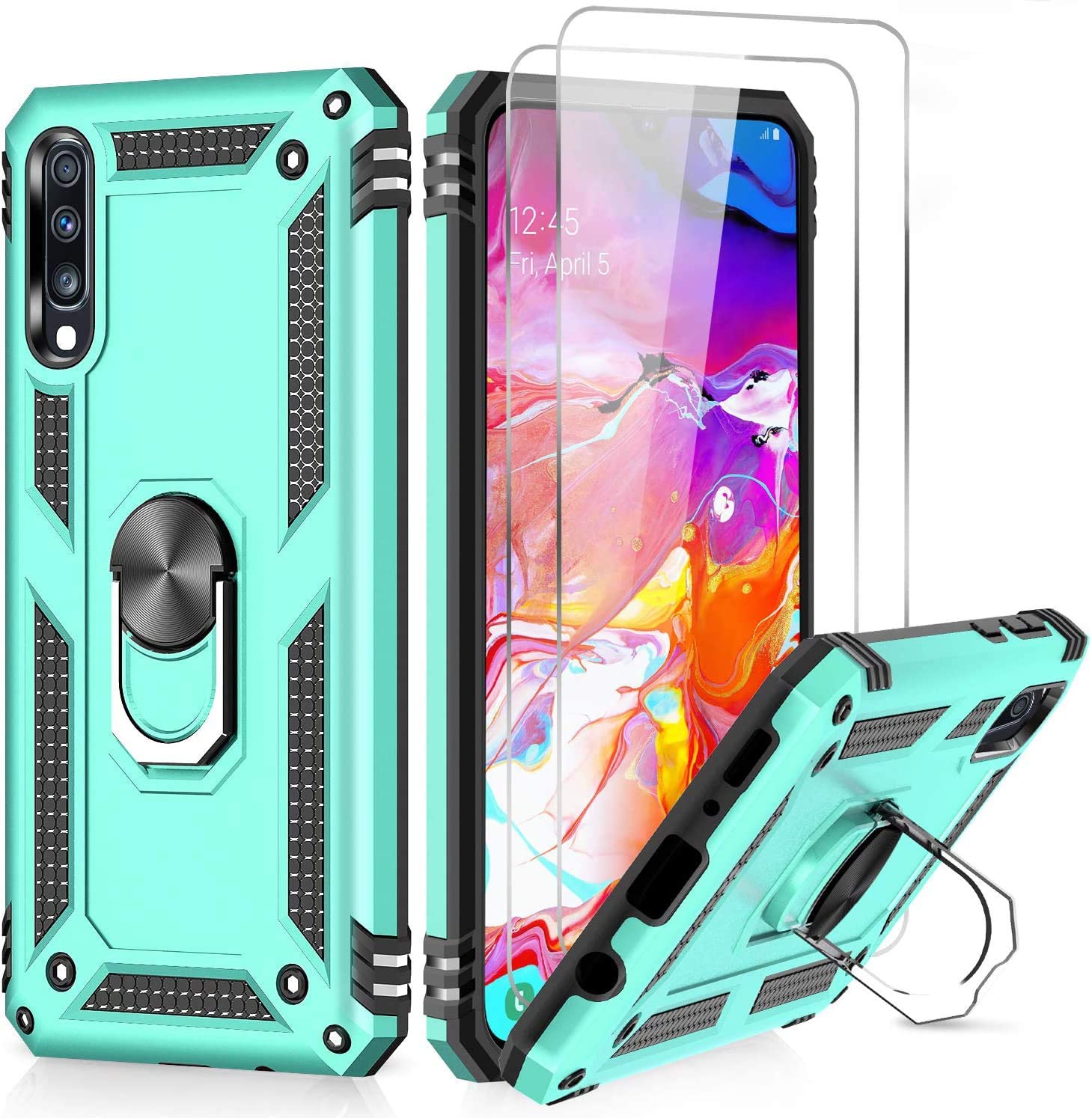 Case Samsung A30S/A50/A50S Vert - Aimant