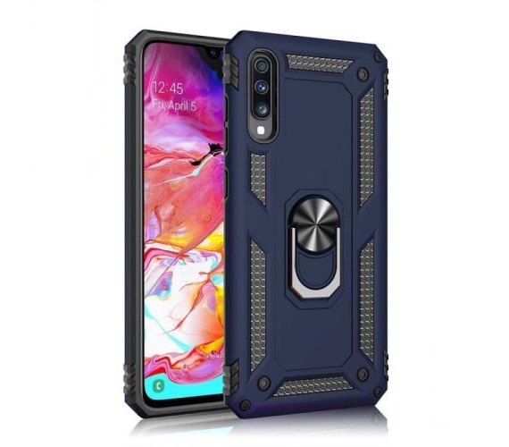Case Samsung A70 Bleu - Aimant
