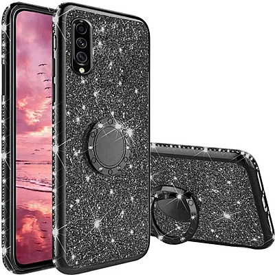 Case Samsung A70 Noir - Brillant