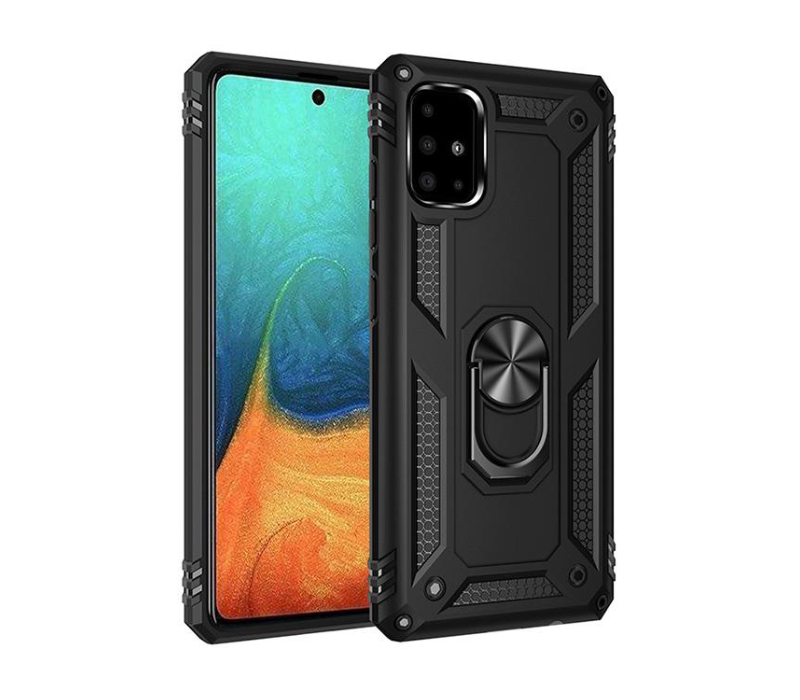 Case Samsung A71 Noir - Aimant