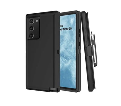 Case Samsung Galaxy Note 20 Noir - protection triple couche