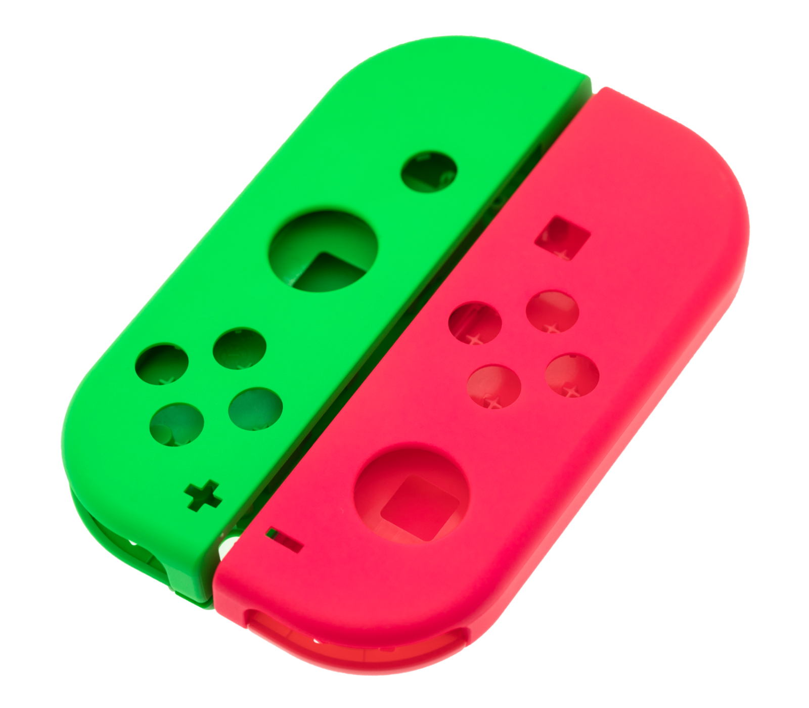 Case Joy Con Nintendo Switch Verte-Rose