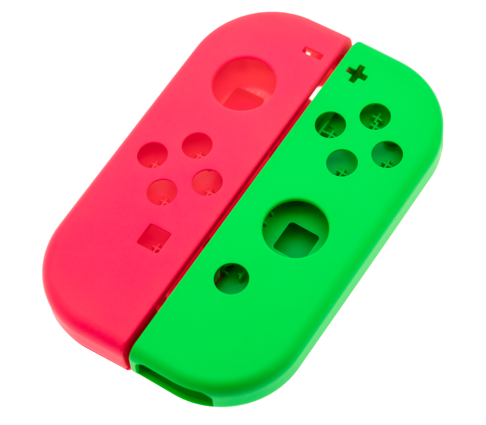 Case Joy Con Nintendo Switch Verte-Rose