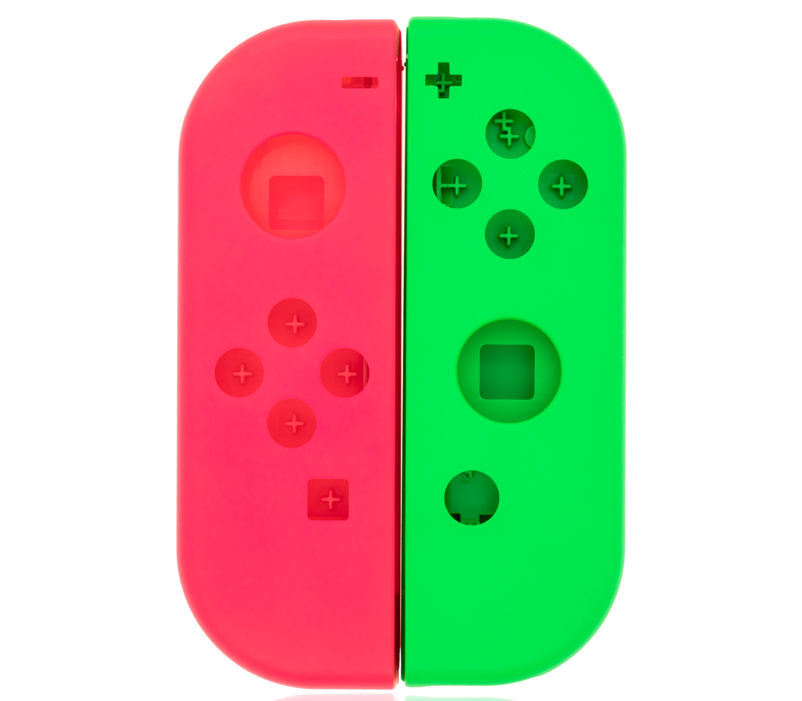 Case Joy Con Nintendo Switch Verte-Rose