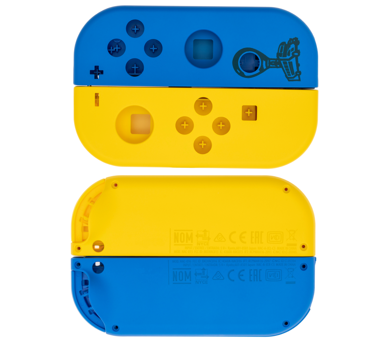 Case Joy Con Nintendo Switch Bleue-Jaune Case Joy Con Nintendo Switch Bleue-Jaune