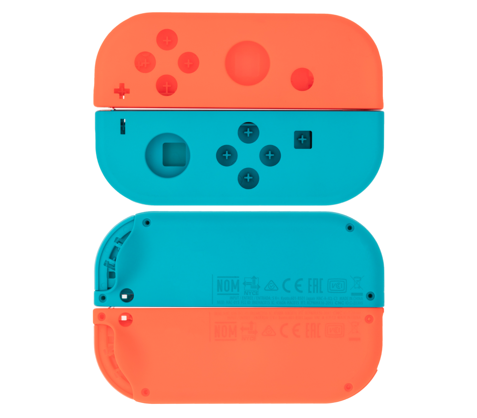 Case Joy Con Nintendo Switch Rouge-Bleu Case Joy Con Nintendo Switch Rouge-Bleu
