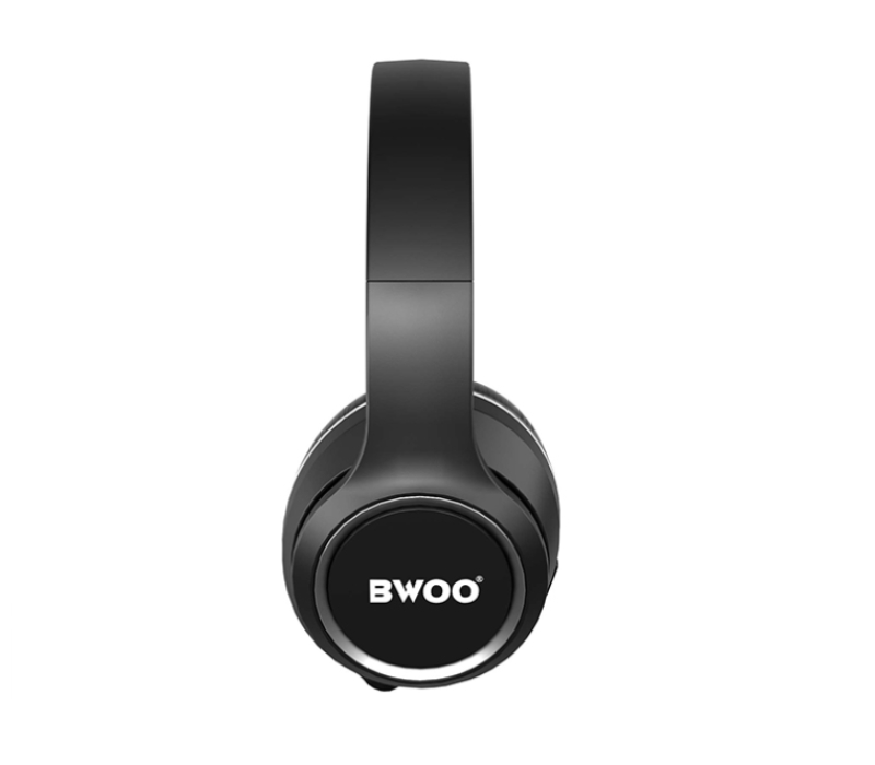 Casque stéréo sans fil Bwoo BW580 - Noir Casque stéréo sans fil Bwoo BW580 - Noir