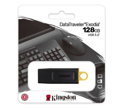 Clé USB Kingston 128 Go 3.2 Exodia