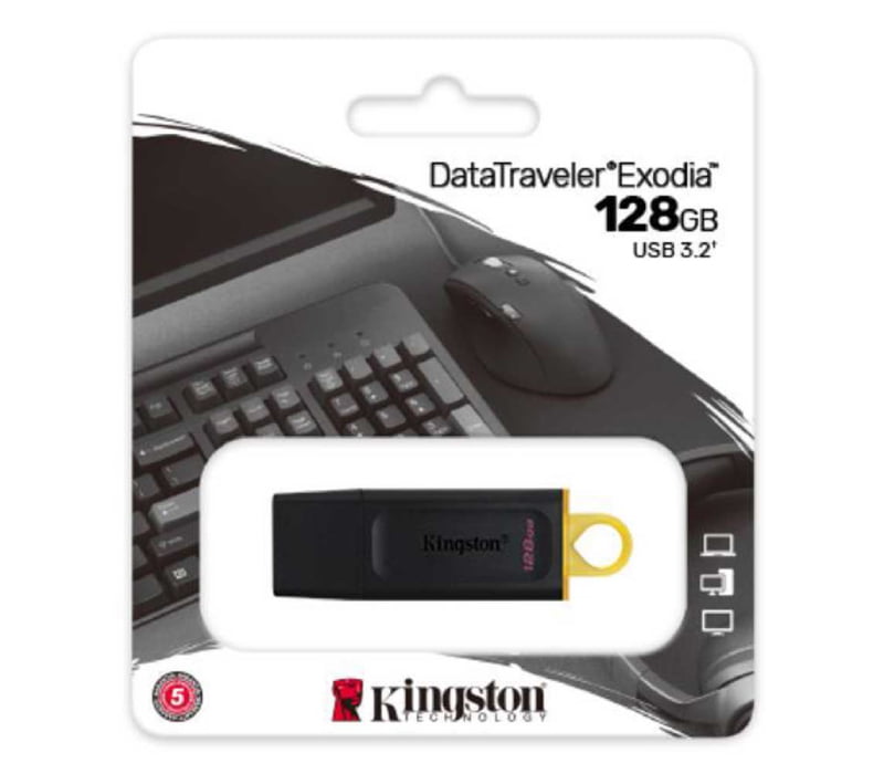 Clé USB Kingston 128 Go 3.2 Exodia