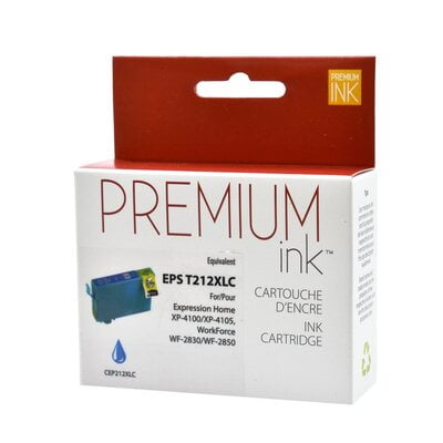 Cartouche Jet d'encre Epson T212XL220 Compatible Cyan