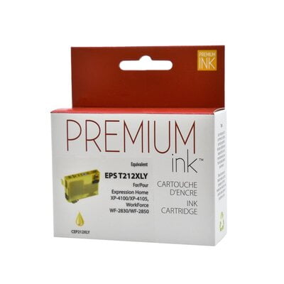 Cartouche Jet d'encre Epson T212XL420 Yellow Compatible