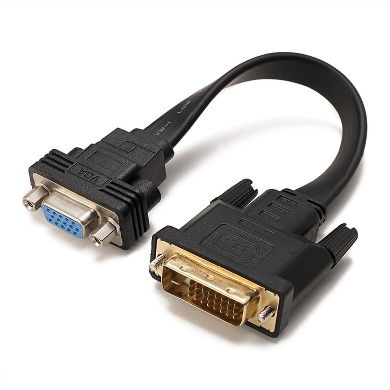 CABLE DVI-I VERS VGA 6 PI