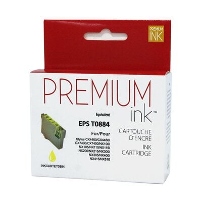 Cartouche Jet d'encre Epson T088420 Compatible Yellow