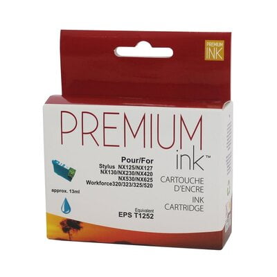 Cartouche Jet d’encre Epson T125220 Compatible Cyan