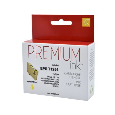 Cartouche Jet d’encre Epson 125 T125420 Yellow compatible Cartouche Jet d’encre Epson 125 T125420 Yellow compatible