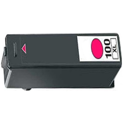 CARTOUCHE JET D'ENCRE LEXMARK 100XL 14N1053 COMPATIBLE MAGENTA CARTOUCHE JET D'ENCRE LEXMARK 100XL 14N1053 COMPATIBLE MAGENTA