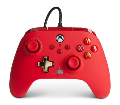 Manette Xbox Avec Fil PowerA Rouge - Remis à neuf