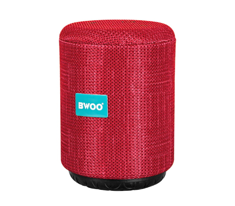 Mini Haut-parleur Bluetooth sans fil Bwoo BS50R - Rouge Mini Haut-parleur Bluetooth sans fil Bwoo BS50R - Rouge
