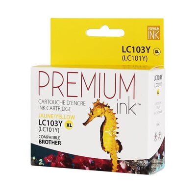 Cartouche Jet d’encre Brother LC103 XL Yellow Cartouche Jet d’encre Brother LC103 XL Yellow