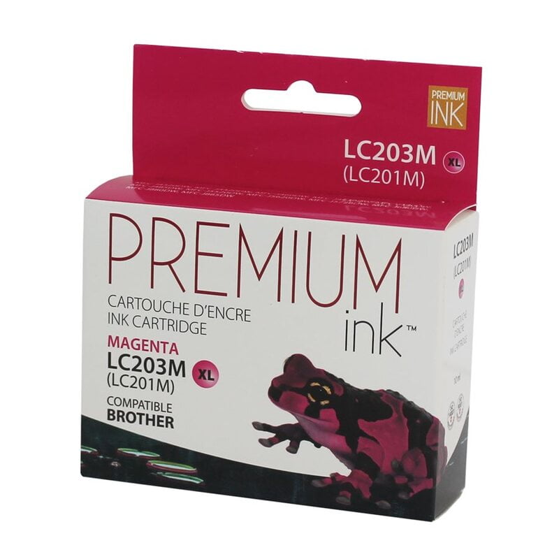 Cartouche Jet d'encre Brother LC 203 (201) XL Magenta Cartouche Jet d'encre Brother LC 203 (201) XL Magenta